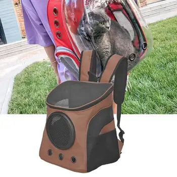 

Breathable Dog Carriers Bag Pet Carrier Backpack Dog Cat Portable Outdoor Mesh Carrying Bags