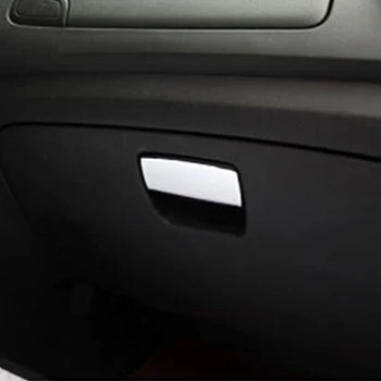 

My Good Car ABS Chrome Highlight Glove Box Cover Glovebox Sequin Sticker For Chevrolet Trax 2013 2014 2015 2016 car Accessories