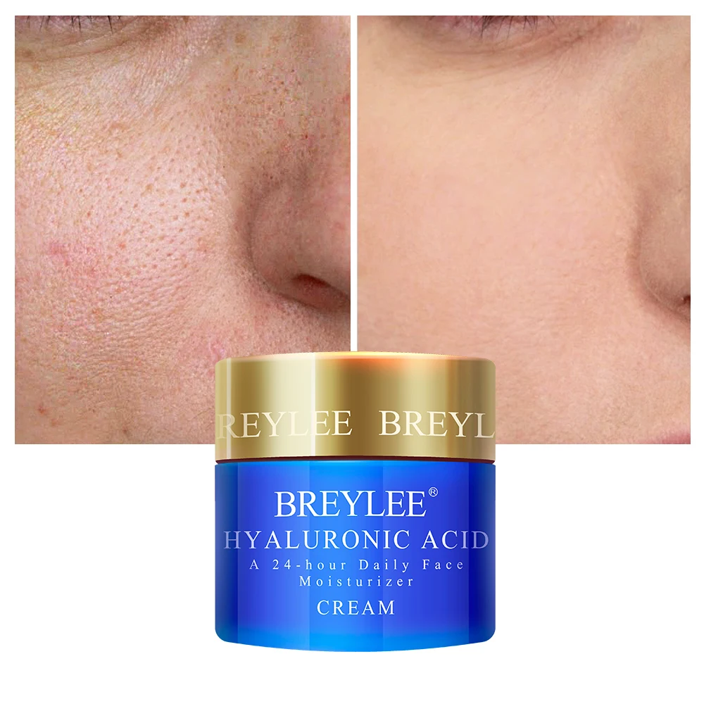 BREYLEE Гиалуроновая кислота увлажнитель для лица крем против морщин и отбеливания