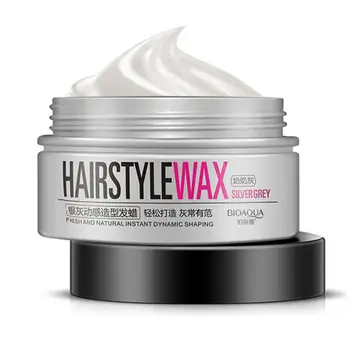 

Silver Grey Hairstyle Wax Fresh Natural Instant Dynamic Shaping Modeling Hair Pomade Care Supplies