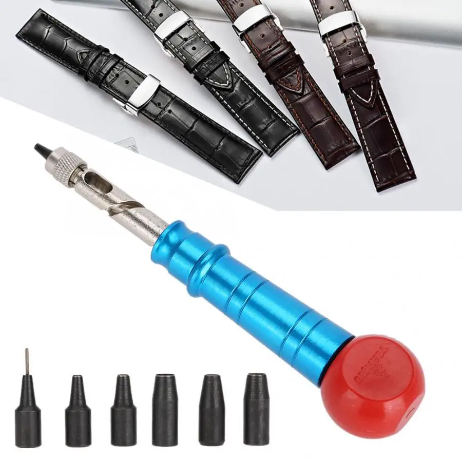 1.5 4mm Leather Watch Strap Belt Punching Tool Watchband Hole Puncher