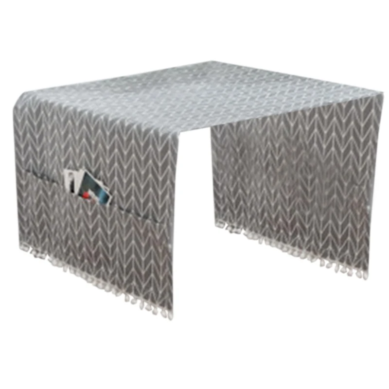 Geometric Refrigerator Cloth Single Door Dust Cover Pastoral Double Open Towel Washing Machine 1P | Дом и сад