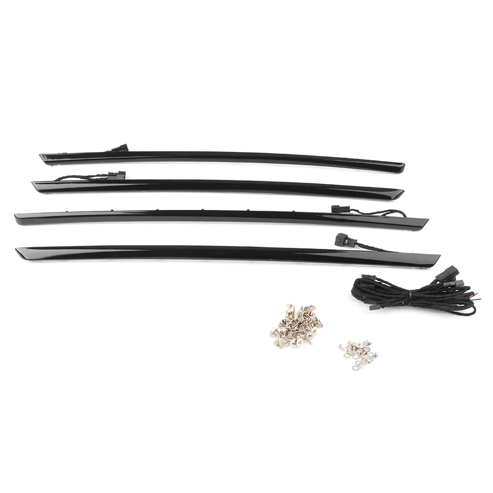 Car Interior Ambient Lighting Bars Fits for BMW F30//F31 Dual Color Black Surface GZYF LED Strip Lights
