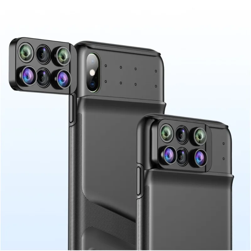 Чехол для iPhone Xr Xs Max с широкоугольным макро объектив \