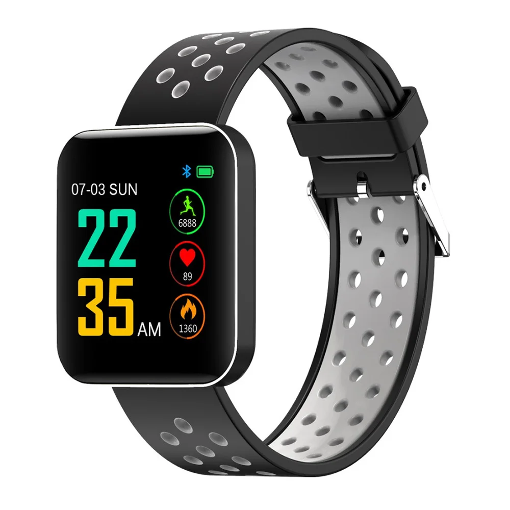 S88 Multifunction Waterproof Smart Bracelet 1.54 Color Sport Display