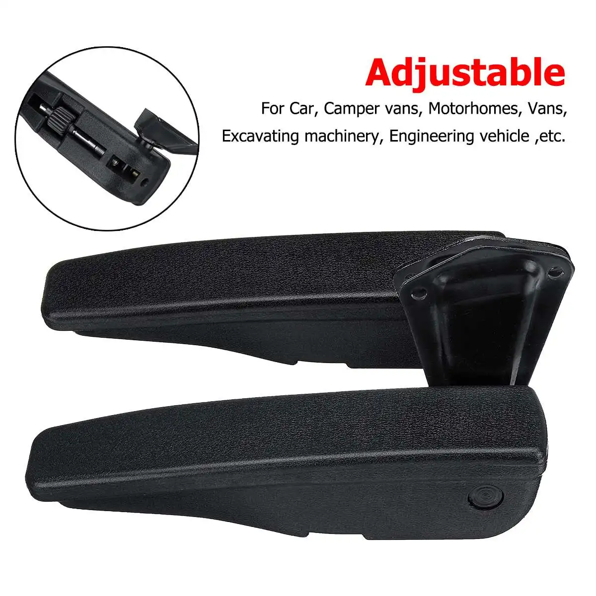 

Universal Car Seat Armrest Adjustable Arm Holder For RV for Camper Van Motorhome Boat Truck