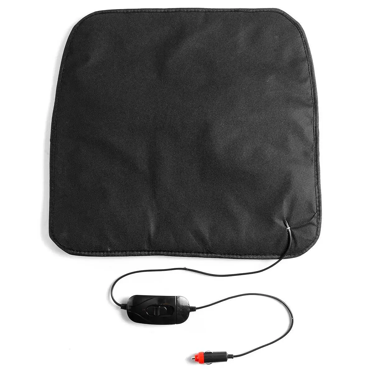 1 Pcs 12V Fasr Heated Black Car Heated Seat Cushion Cover Auto Heat Heater Warmer Pad Winter Automobiles Seat Covers Accessories 1 Pcs 12V Fasr Heated Black Car Heated Seat Cushion Cover Auto Heat Heater Warmer Pad Winter Automobiles Seat Covers Accessories
