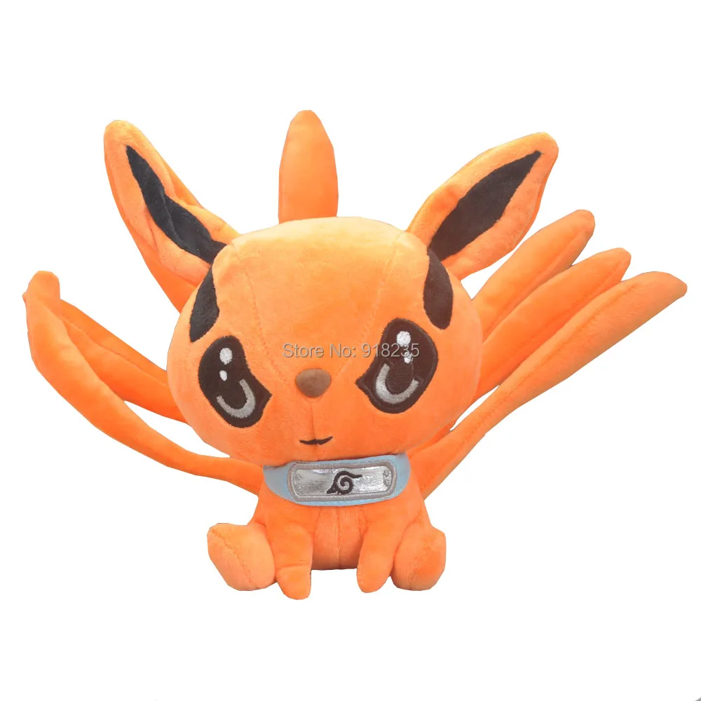 naruto nine tailed fox plush