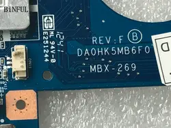 BiNFUL доступны 100% новый Испытано основная плата MBX-269 DA0HKMB6F0 MOTHERBOAR для SONY SEV15 серии MBX-269 7670 м видео карты