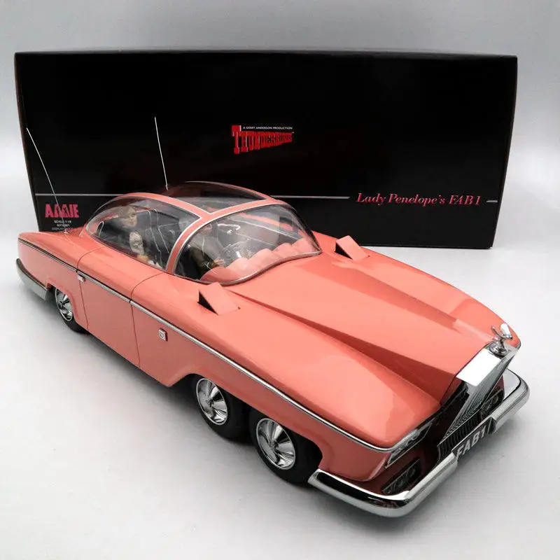Редкий Амин 1:18 в рулоне ~ Royc леди Пенелопа Thunderbirds FAB 1 модели из смолы игрушки