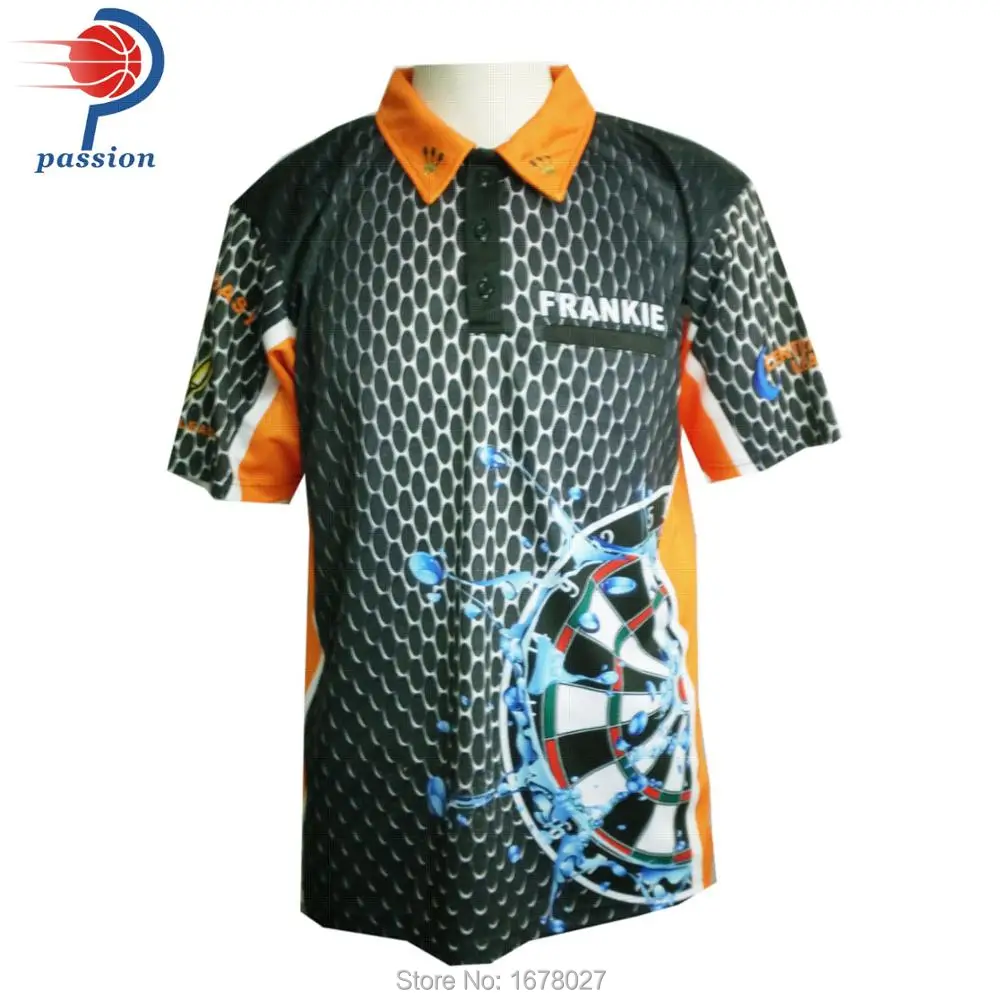 

Latest sublimation polyester darts shirts