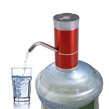 Горячая USB водяные насосы зарядка беспроводной перезаряжаемые бутылки питьевой воды электрический насос посуда для напитков диспенсер