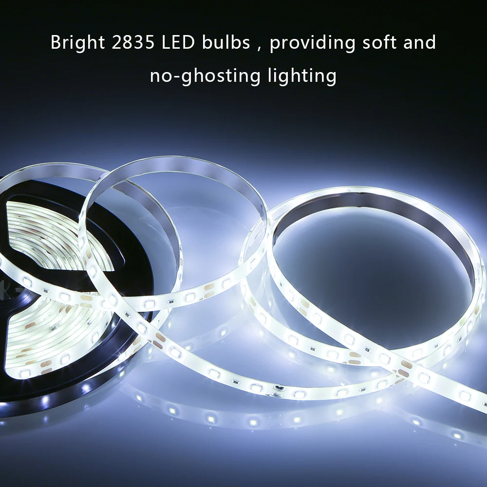 2835SMD USB светодиодная полоса Лампа PIR датчик движения лента 1 м 2 3 4 5 HDTV TV Настольный