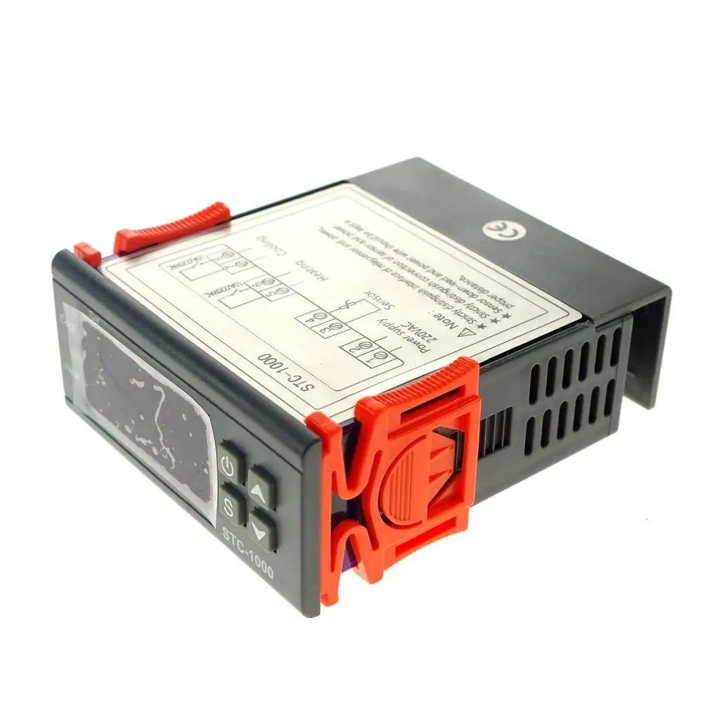

220VAC Microcomputer Temperature Controller STC-1000 Kitchenware with sensor
