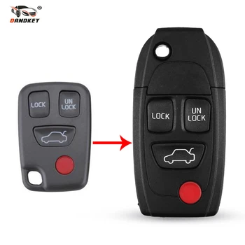 

Dandkey 3 3+1 Buttons Car Remote Key Shell Case Modified key For Volvo XC70 XC90 V40 V50 V70 V90 C30 C70 S40 S60 S70 S80