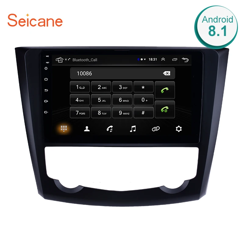 Seicane Android 8,1 " 2Din Автомагнитола для Renault Kadjar gps WIFI мультимедийный проигрыватель HD сенсорный экран головное устройство стерео