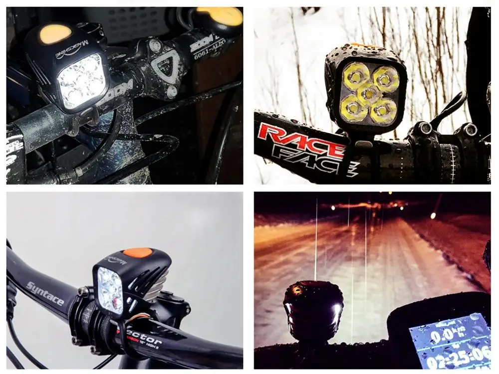 Magicshine MJ 906 MJ906 велосипед светильник комбо MTB Дорожный Велоспорт фары высокой яркий