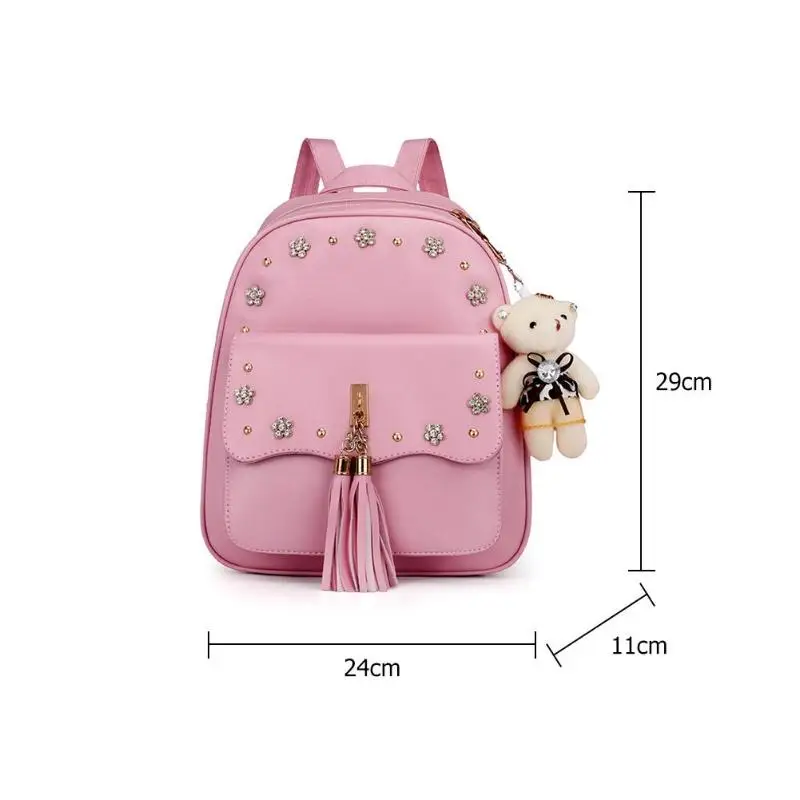 3 шт./компл. модные женские туфли Цветочный принт рюкзак комплект элегантный дизайн сумки через плечо с цепочкой рюкзак карты сумка рюкзак для путешествий