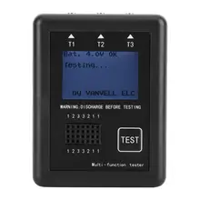 Измеритель емкости Универсальный Диод Триод резисторный Конденсатор Транзистор прибор для замера, измеритель емкости измерительные приборы