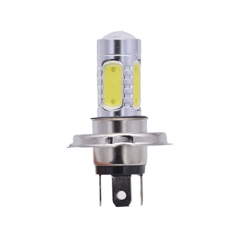 

1pc 72mm*18mm Motorcycle Headlight H4 9003 6000K High Power COB LED Bulb White Hi/Low Beam Motorcycle Headlight accessory