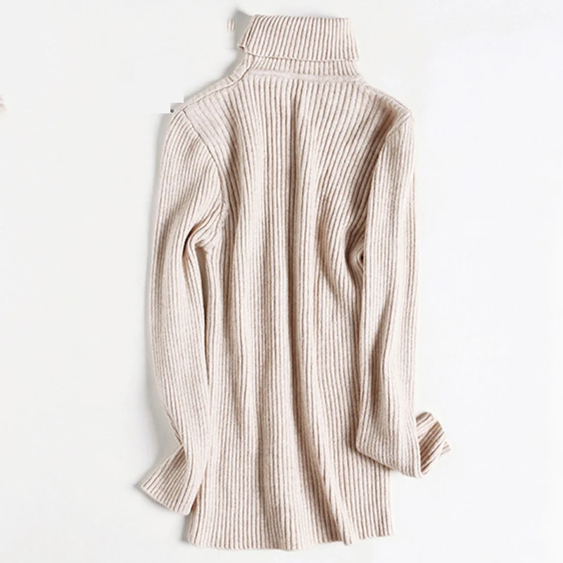 Sweater Turtleneck Winter Autumn Knitted Pullover Women Jumper Female Thick For Lady | Женская одежда