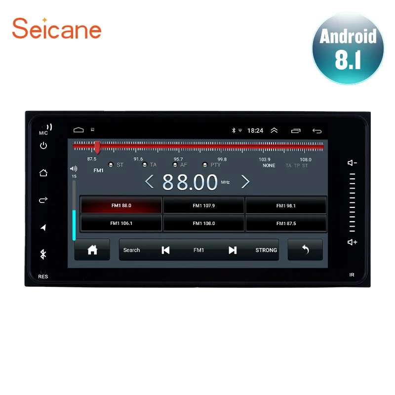 

Seicane Android 8.1 7" Double Din for Universal TOYOTA COROLLA Camry Land Cruiser HILUX PRADO Car Radio GPS Navi Unit Player