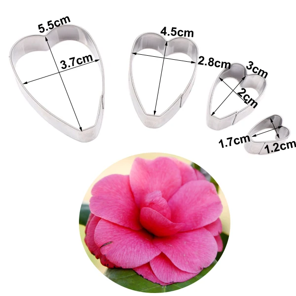 Cake Decorating Tools 29 types Flower Cake Cutter Mold Cake Decorating Tool Flower Petal Clay Sugarcraft Cutter Gum Paste Mold