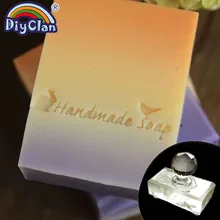 Мыло ручной работы с птицами и кроликами, печать в виде животных, прозрачный, сделай сам, натуральный штамп, стекло, мыло, уплотнение на заказ, акриловый узор