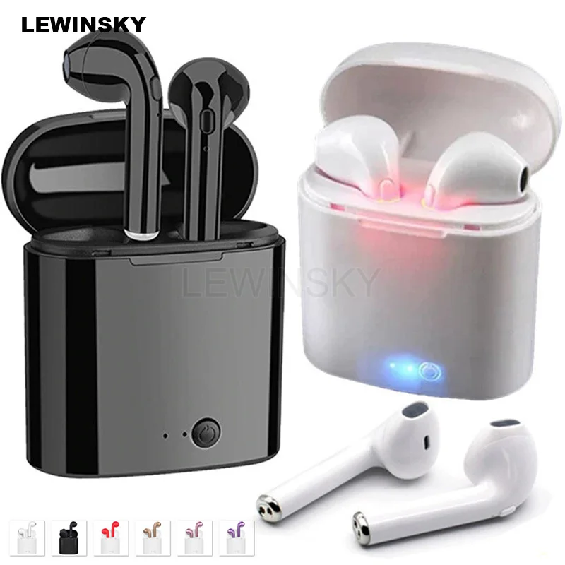 

i7S TWS Bluetooth Earphones TWS wireless Ear In Ear Earbuds sport headset stereo For apple iPhone xiaomi Huawei TWS Earphone