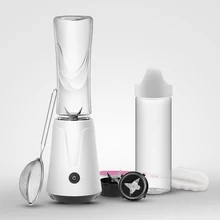 600 мл Бытовая портативная электрическая соковыжималка Multi-functional модная 304 нержавеющая сталь 4 острых лезвия соковыжималки