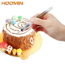Hoomin 3 шт./компл. окраска акварель, акварельные кисточки торт домашний декор Fondant(сахарная) украшения для тортов формы для выпечки инструмент для выпечки