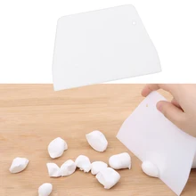 Пластиковый нож для теста крем гладкая лопатка для торта обледенение скребок для мастики DIY Крем-скраб выпечки Кондитерские инструменты