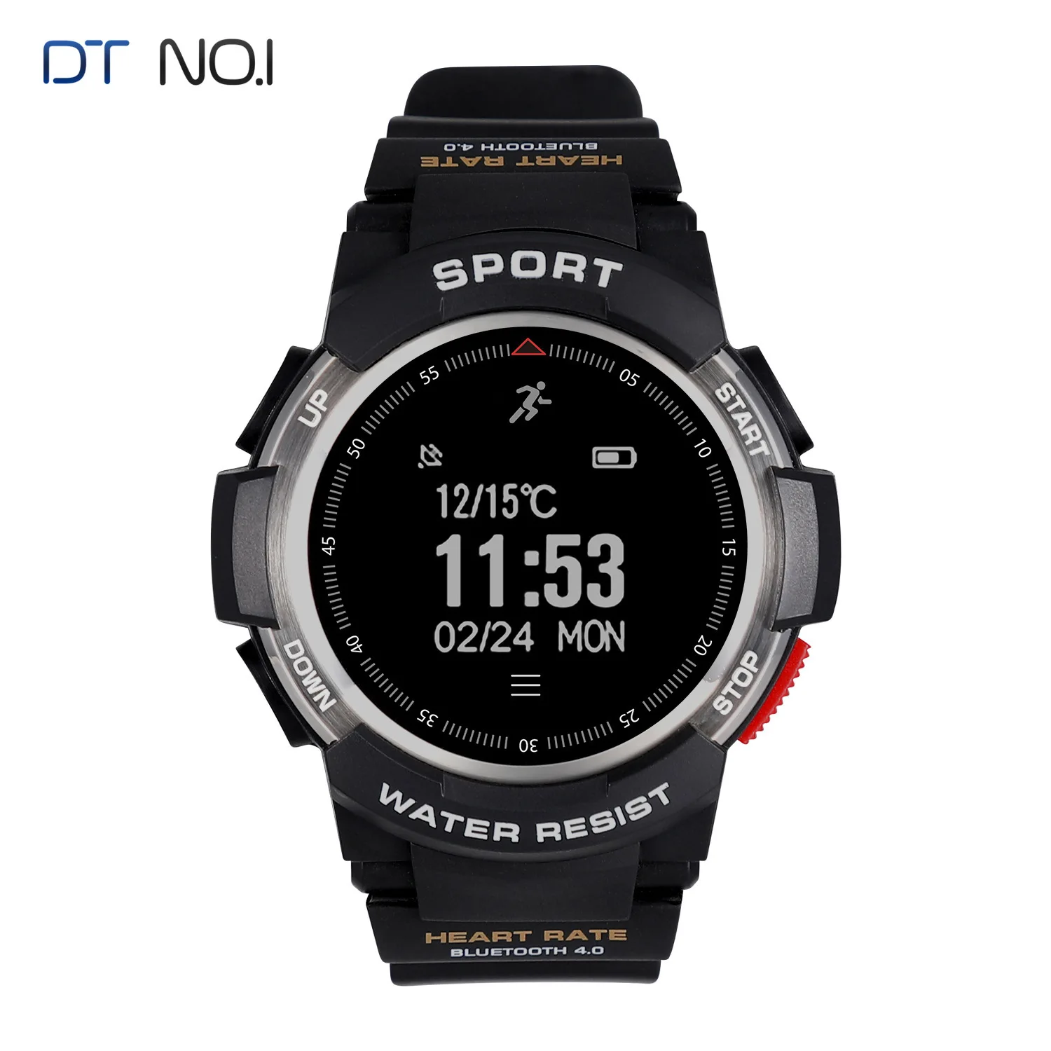 

F6 Intelligent Bracelet Watch Outdoor Level IP68 Waterproof More Movement Swimming Running Bluetooth Watch Smart Watch