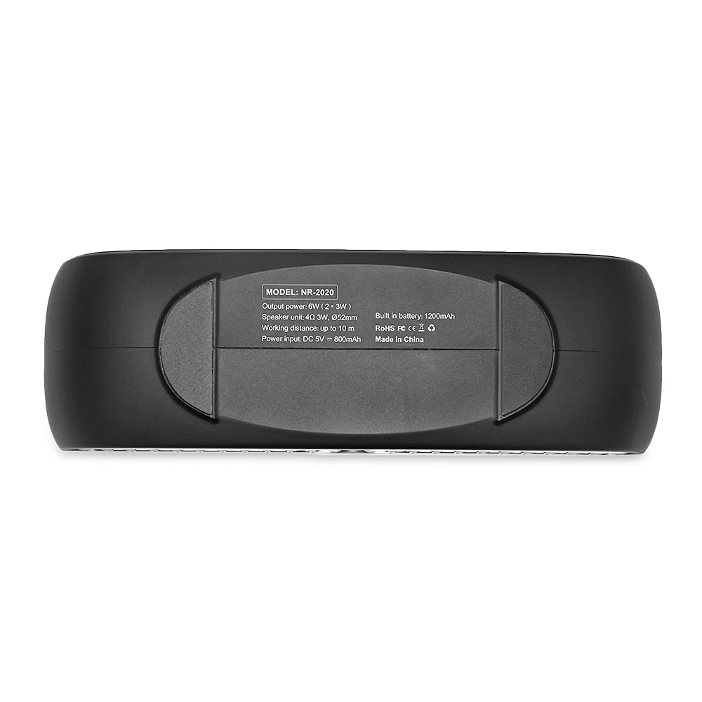 NewRixing NR 2020 беспроводной Bluetooth Портативный Стереодинамик плеер Поддержка FM радио и