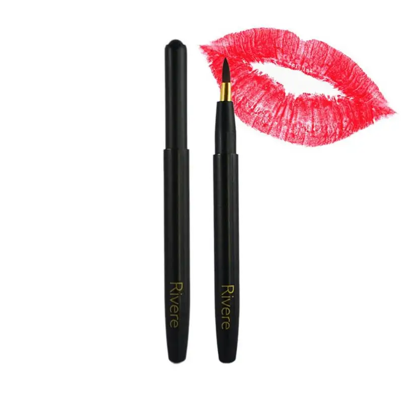 

Make Up Brushes Black Mini Retractable Lip Brush With Cap Makeup Brush Beauty Tools Cosmetics Accessories