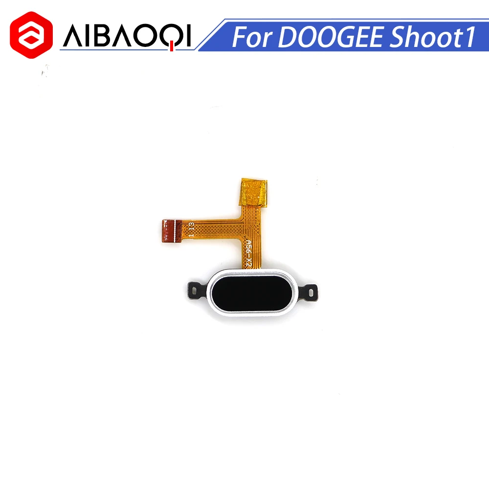 

AiBaoQi New Original Fingerprint Button Components Sensor Flex Cable For Doogee shoot 1 5.5 inch Cell Phone