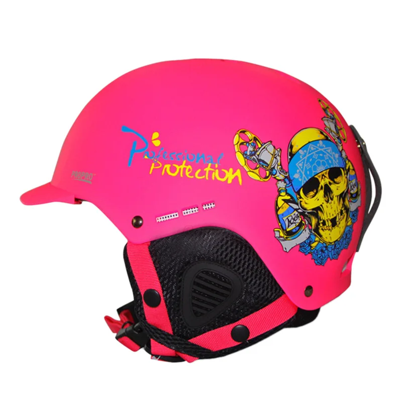 ПроПро горнолыжный шлем Портативный Красивая прочная аксессуары для спортивной одежды для мальчиков и девочек Спортивные шлемы Экстрим