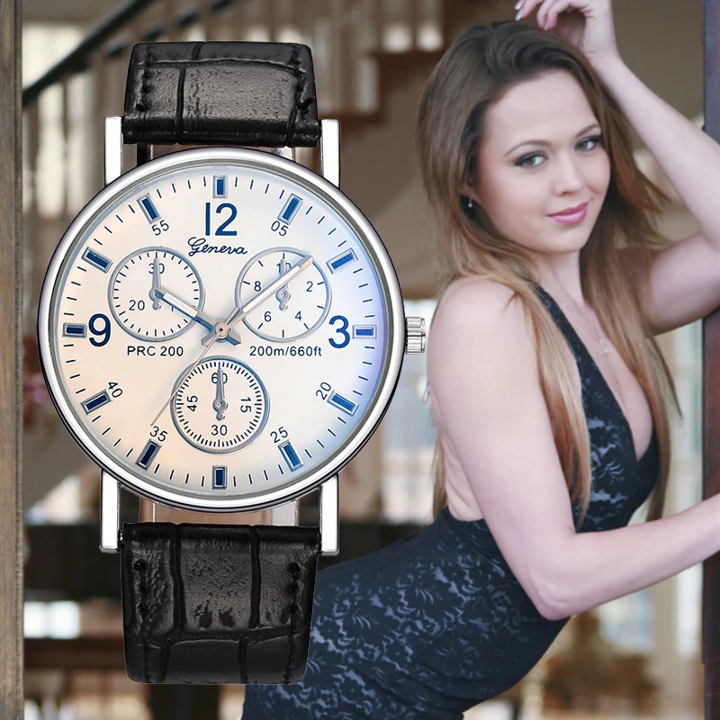 

2019 Luxury Brand Women's Watch Simple Style Leather Band Girls Quartz Watch Fashion Wristwatch Ladies Watches Clock For Women