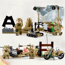 4 in 1 Special Forces MILITARY World War SWAT Army Weapon Soldier Marine Corps Mini Building Blocks figures Toy for Boy Children 4 in 1 Special Forces MILITARY World War SWAT Army Weapon Soldier Marine Corps Mini Building Blocks figures Toy for Boy Children