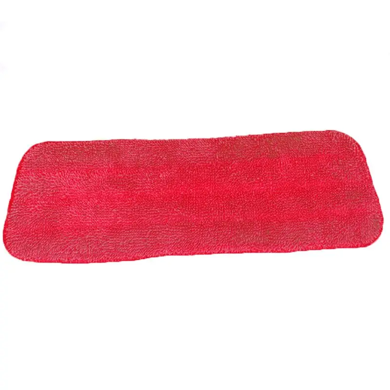 Сменная волоконная моющаяся Насадка для швабры, плоские швабры с распылителем, бытовые чистящие средства(красный