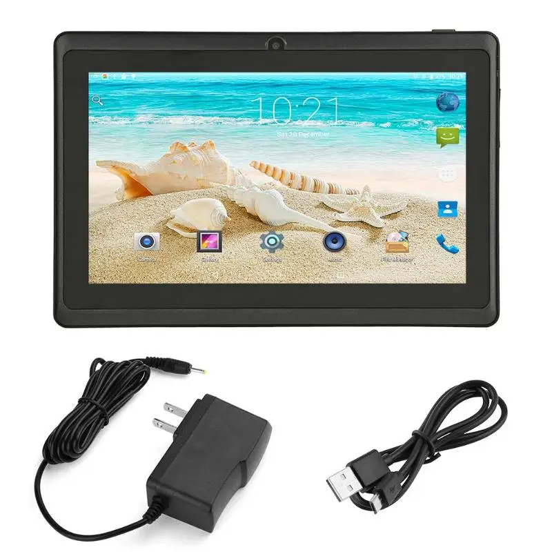  Android 4.41 A33 Quad Core 4GB ROM 512MB ram WiFi G-Sensor Tablet PC 1020x800 1.3MP Camera G-Sensor