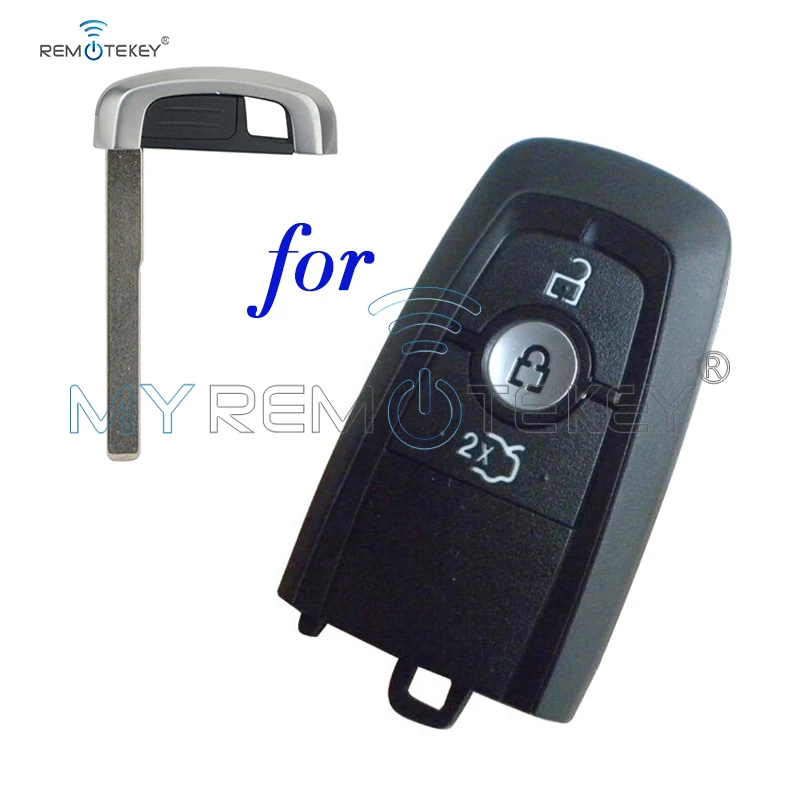 Смарт ключ Remtekey A2C11460302 чехол с 3 кнопками для Ford Mustang HS7T 15K601 DC 2017|Ключ от авто| |