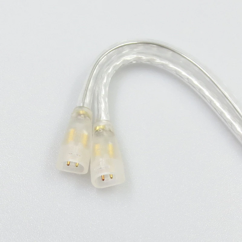 Мягкий обновленный кабель для Sennheets Ie80 Ie8 Ie8I Посеребренная Diy