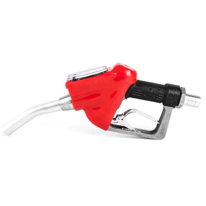 

Refueling Gun LCD Electronic Metering Gun LED Display Gasoline Methanol Diesel Metering Gun Tanker Turbine flow meter