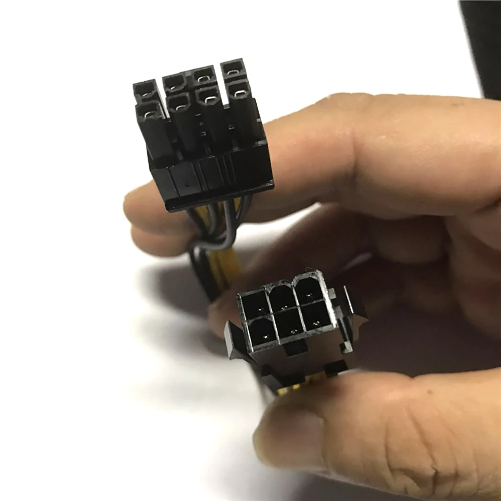 1 шт. 6 контактный к 8 PCI E удлинитель преобразователя питания для видеокарты| |