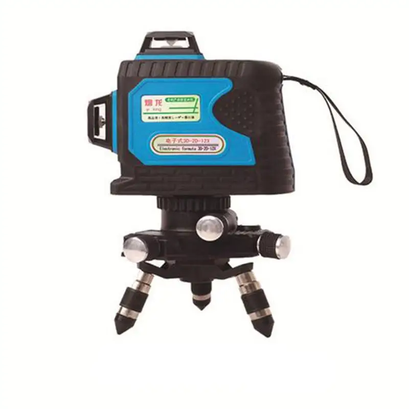 

Laser Level 12 Line Level Green Light Wall Meter 3d Intelligent Electronic High Precision Automatic Line Instrument Line Meter