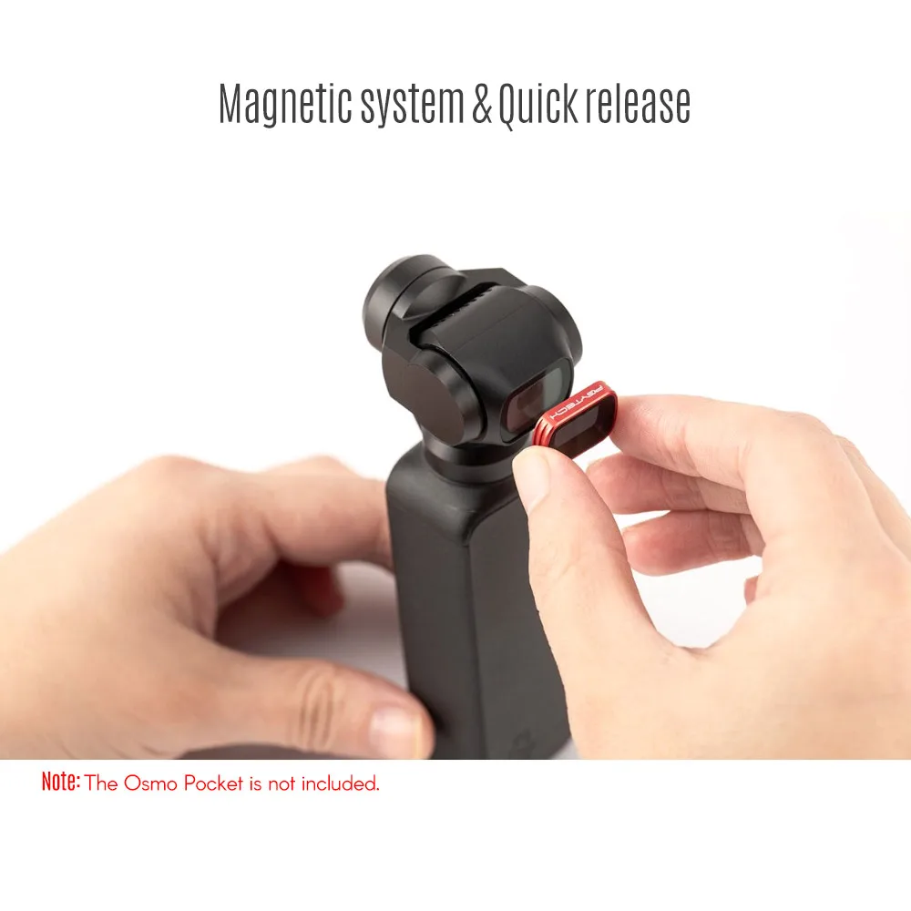 3 шт. профессиональные фильтры для объектива набор аксессуаров DJI Osmo Pocket Gimbal Camera