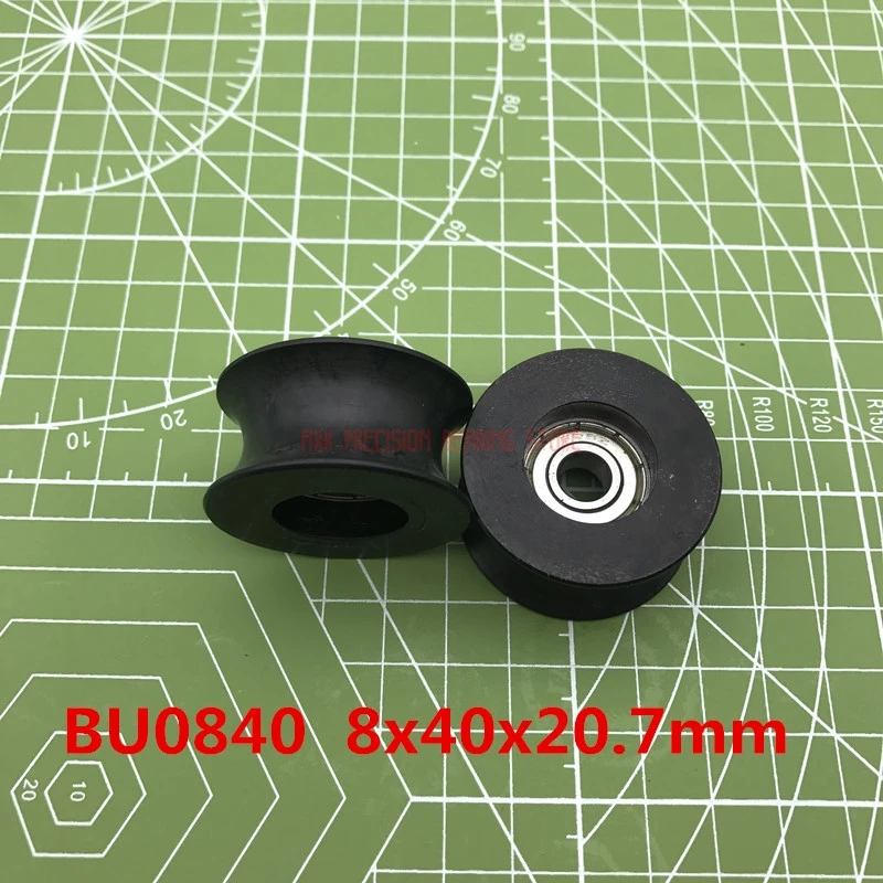 2021 10 шт./лот U-образный шарикоподшипник 0840uu Bu0840 608zz 608z 608 ролик для окон и дверей