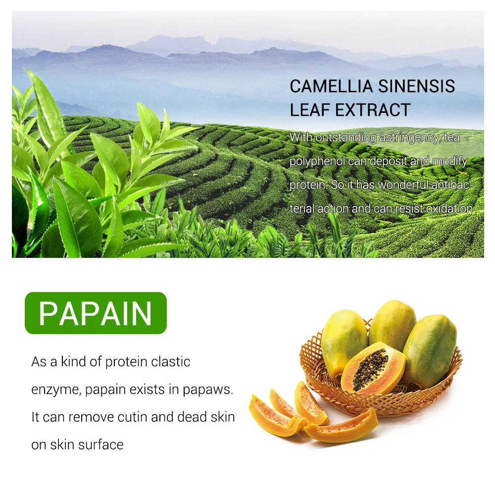 Lanbena Blackhead Removing Serum Deep Pore Acne Pimple Gentle Removal Acne Treatment Shrink Pores Purifying Skin Care 15ml