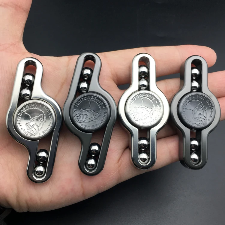 

Zirconium Alloy Wild Boar Hand Spinner EDC Fidget Spiner Metal High Speed 608 Bearing ADHD Anxiety Stress Gift Finger Spinners